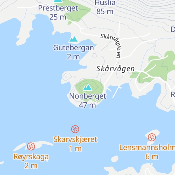 Map of Nonberget
