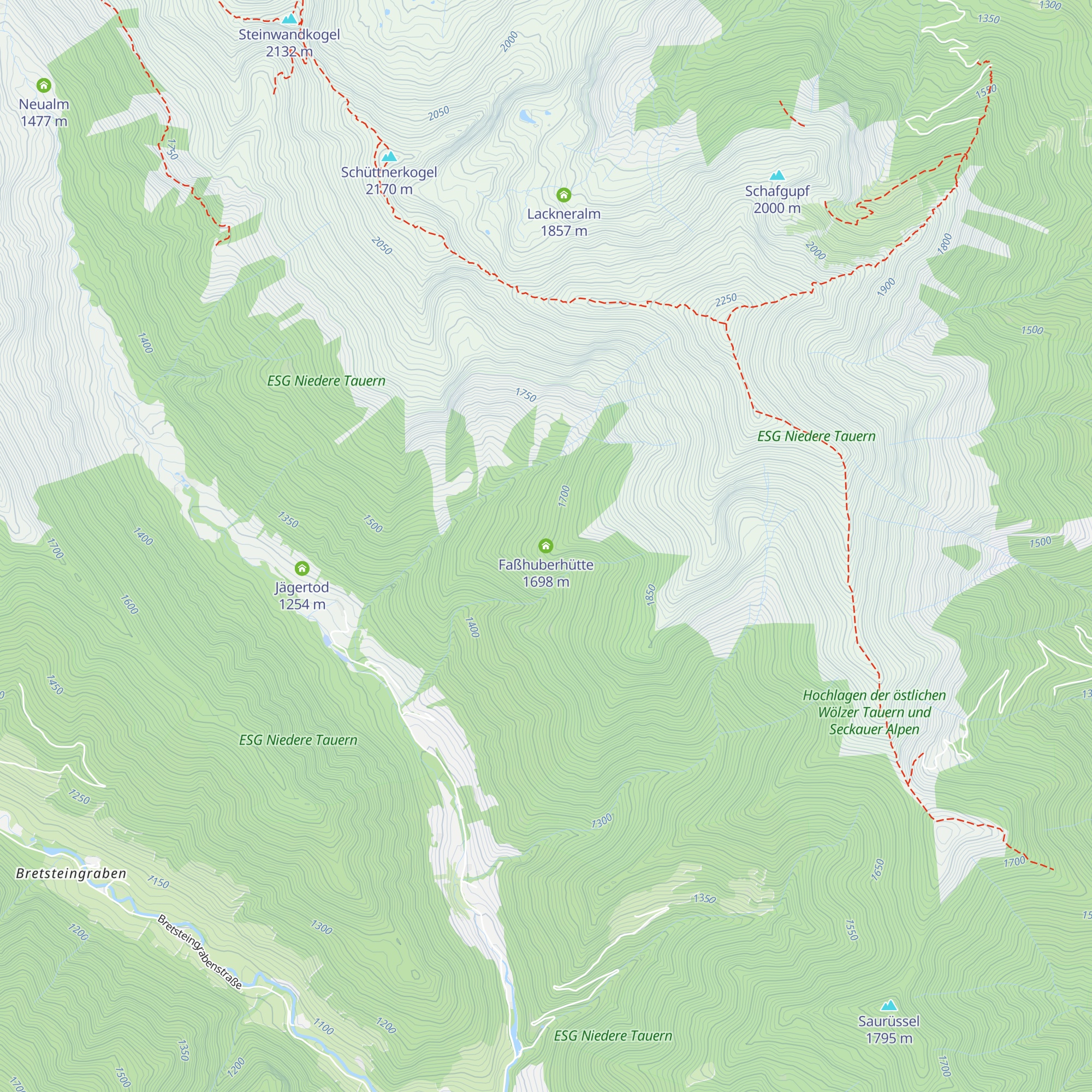 Faßhuberhütte map