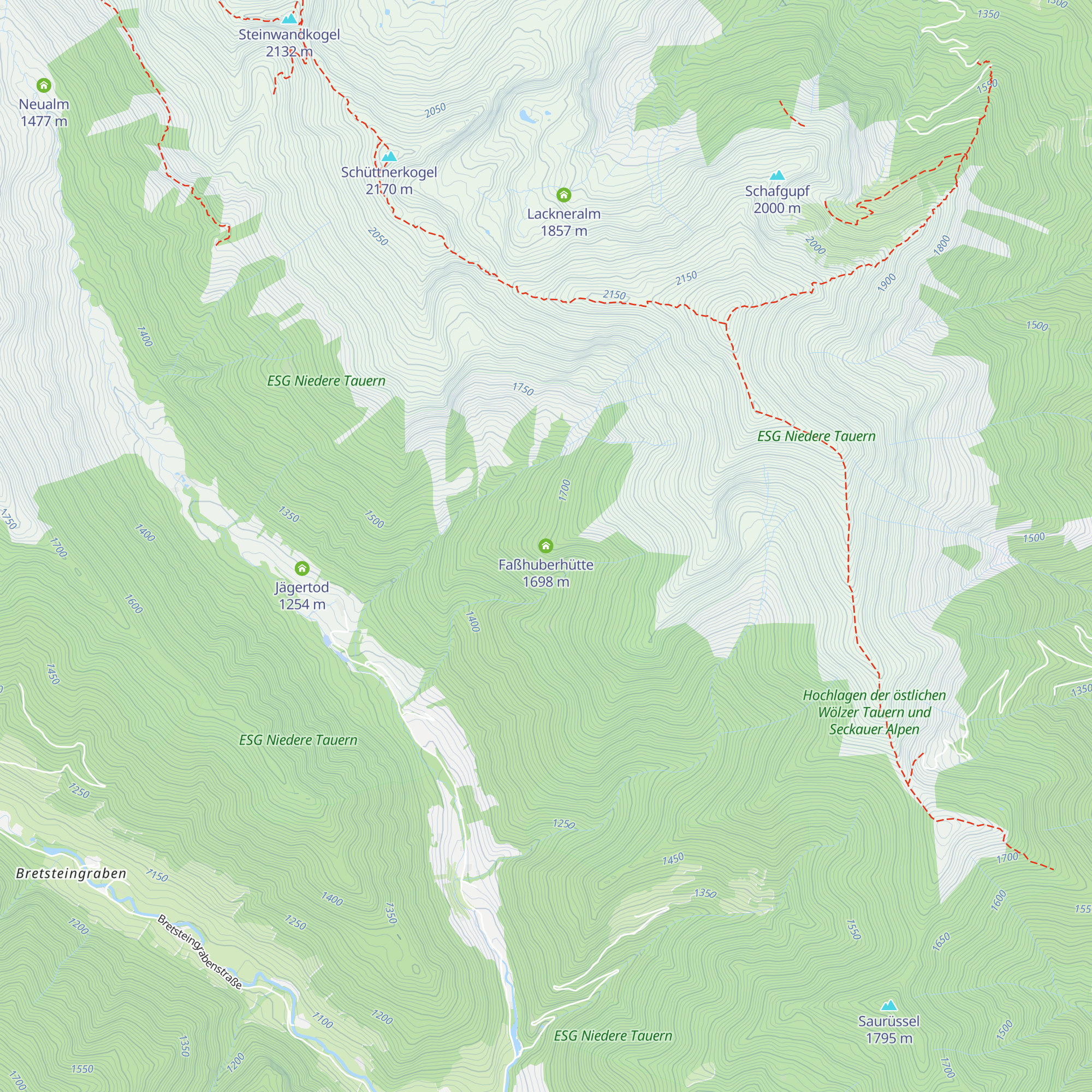 Faßhuberhütte map