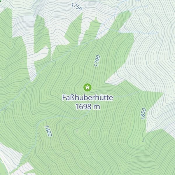 Map of Faßhuberhütte