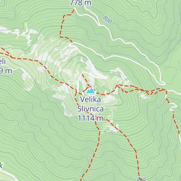 Map of Velika Slivnica