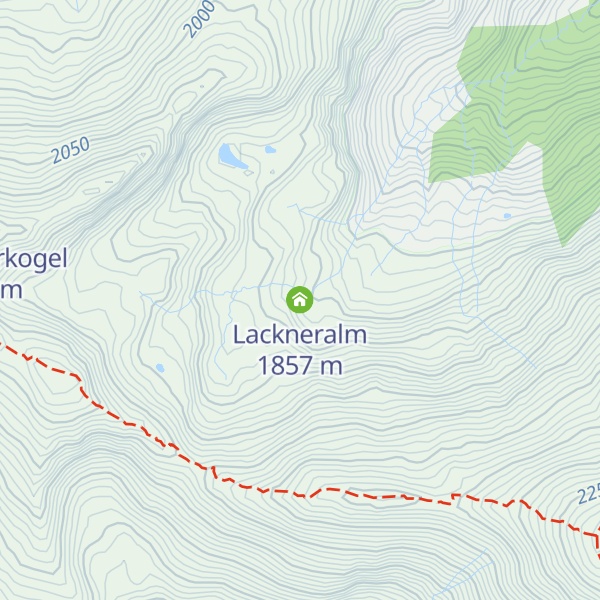 Map of Lackneralm