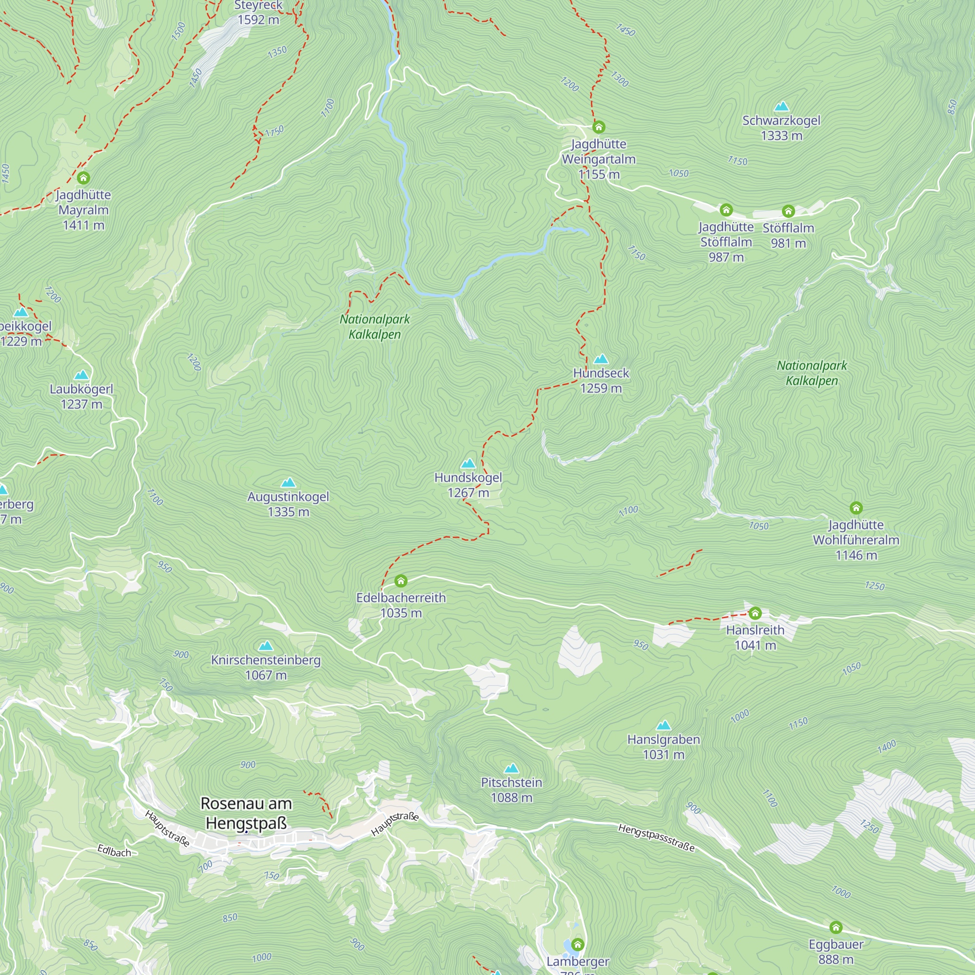 Groißnalm map