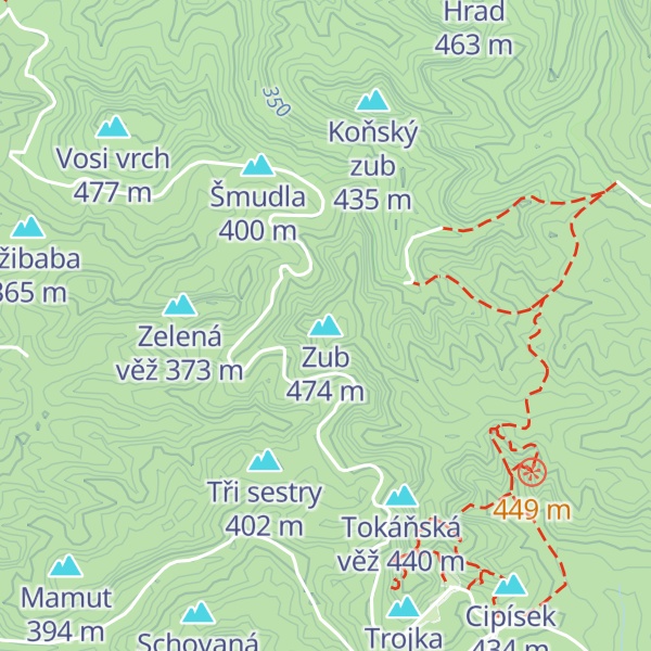 Map of Zub