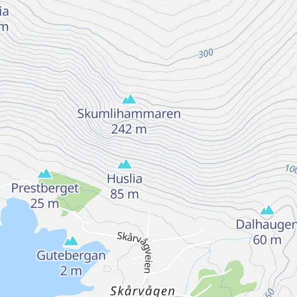 Map of Jæverslia
