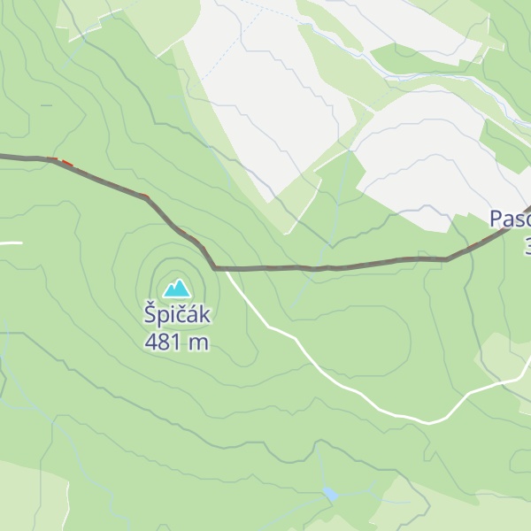 Map of Spitzberghütte