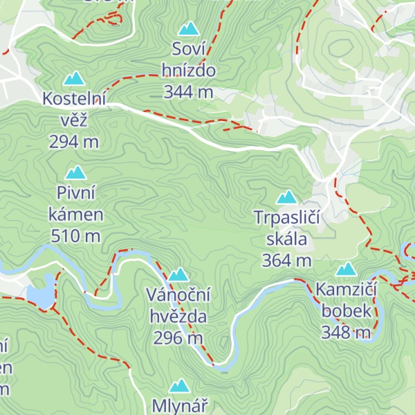 Map of Párátko (Pišťalka)