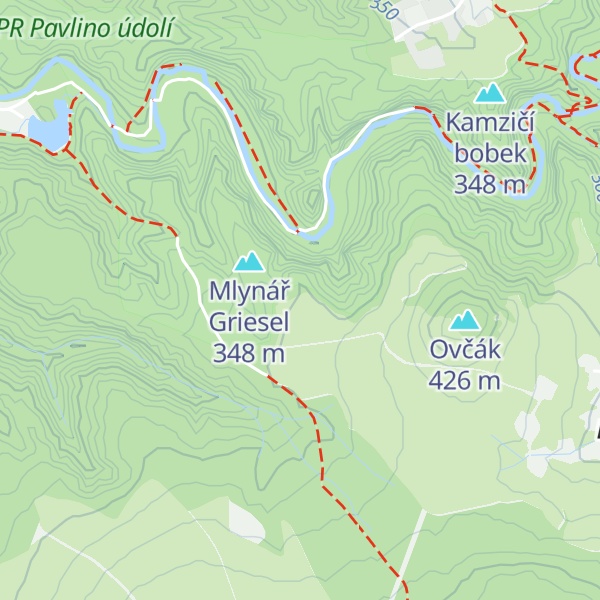 Map of Mostková věž