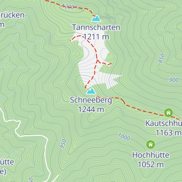 Map of Schneeberg