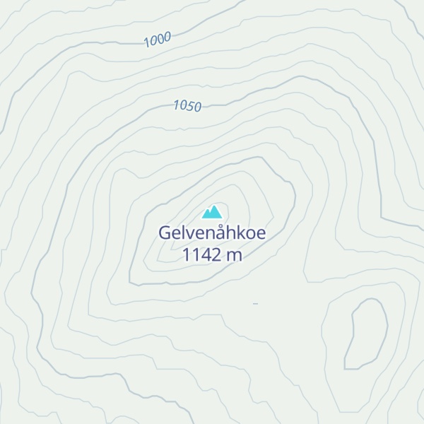 Map of Gelvenåhkoe
