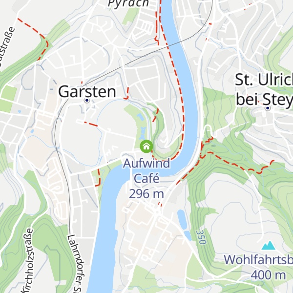 Map of Aufwind Café