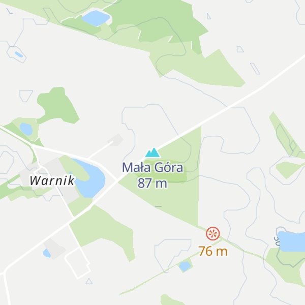 Map of Mała Góra
