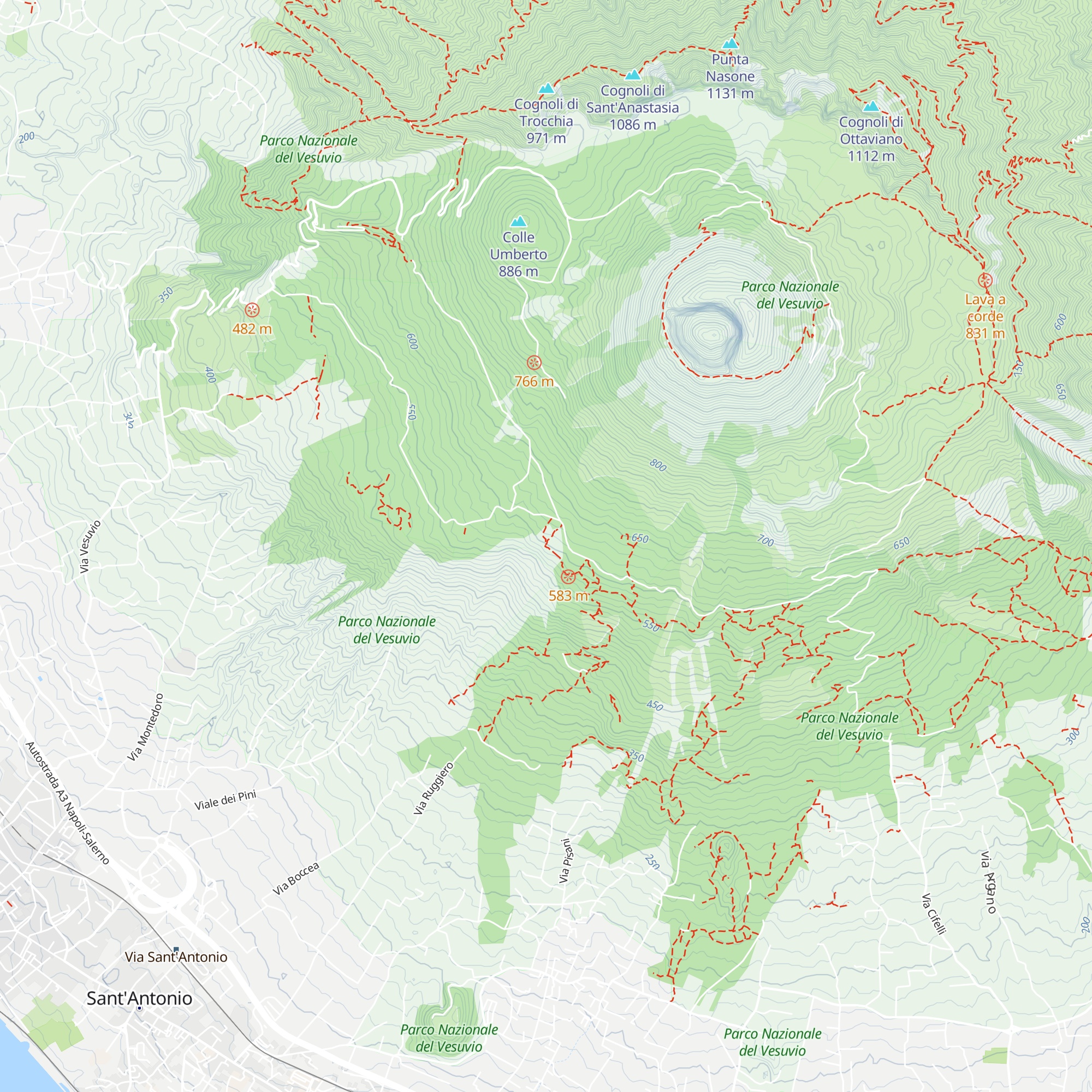 La Capannina map