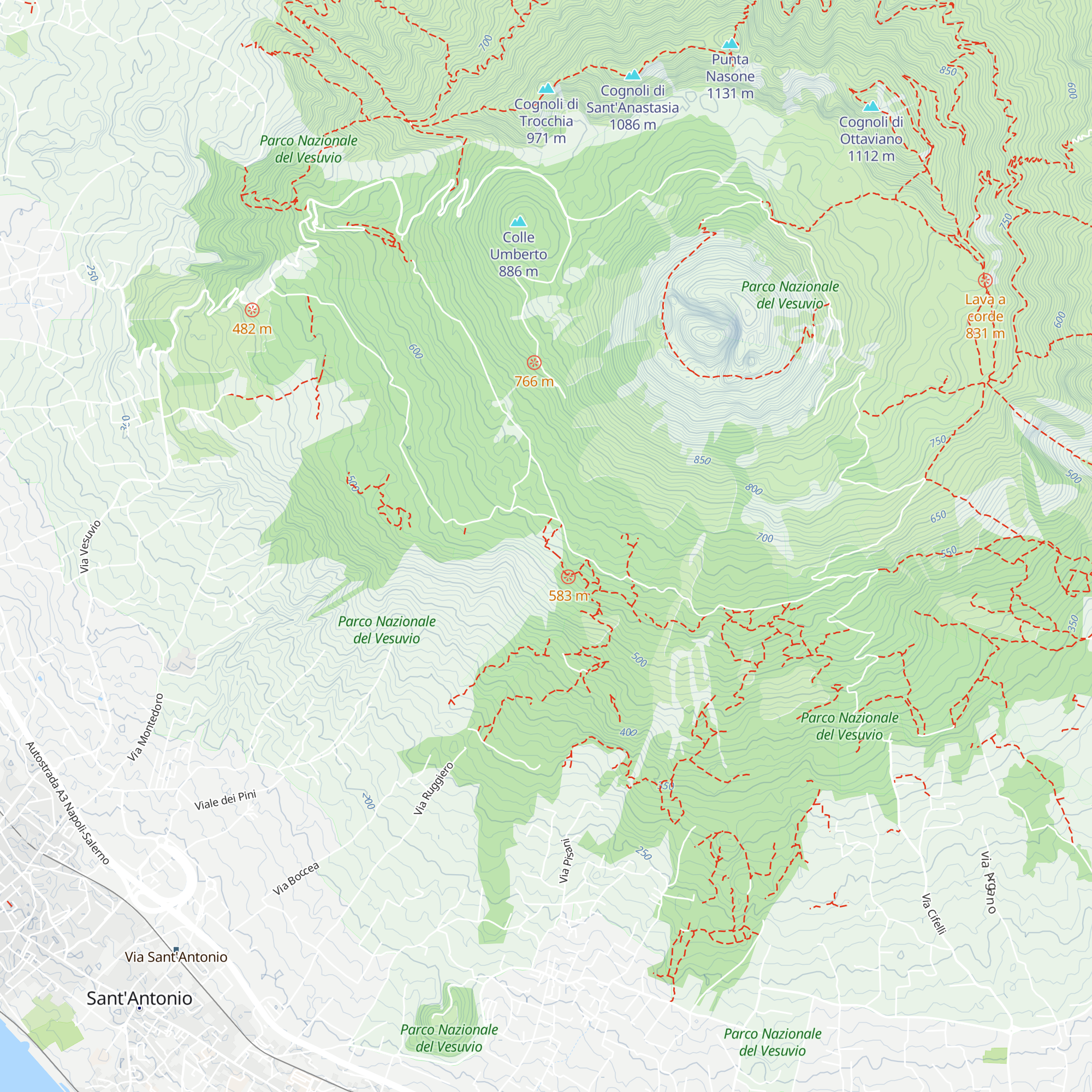 La Capannina map