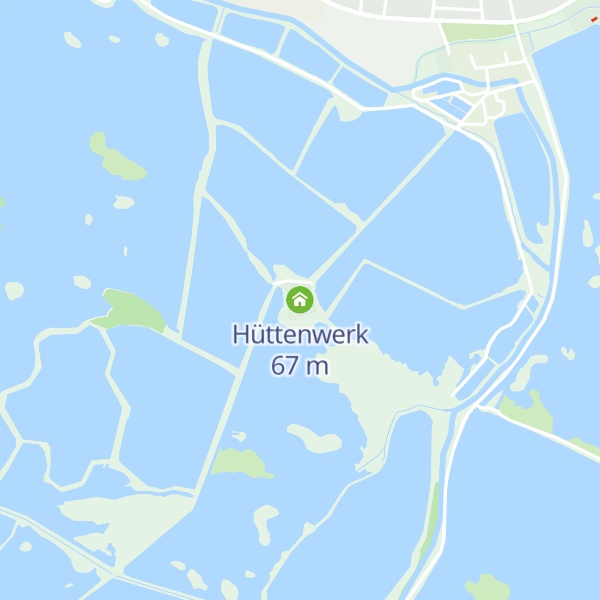 Map of Hüttenwerk