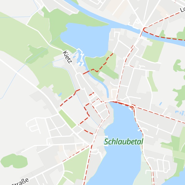 Map of Naturparkhaus Naturpark Schlaubetal