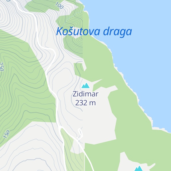 Map of Zidimar