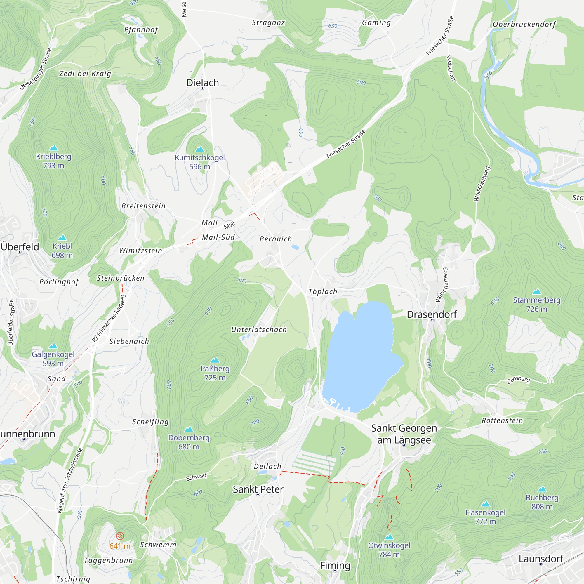 Golfrestaurant Green's map