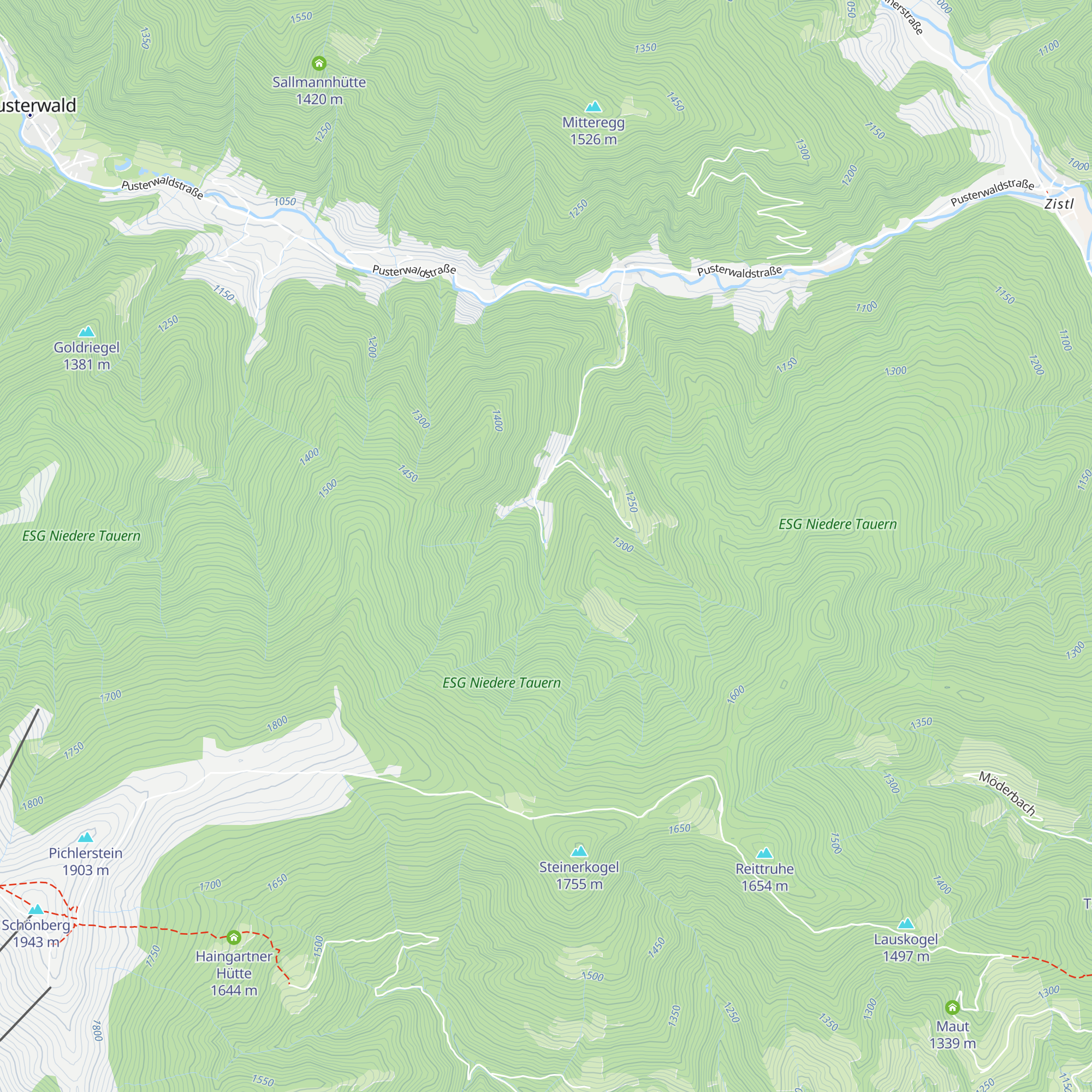Vasoldhütte map