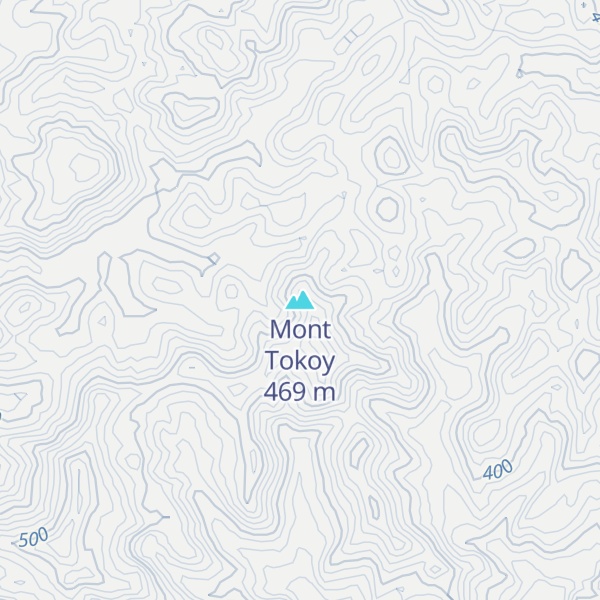 Map of Mont Tokoy