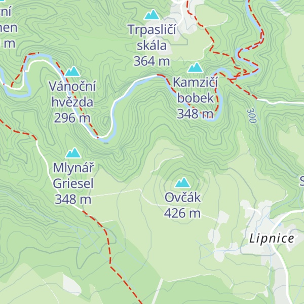 Map of Pavlina věž
