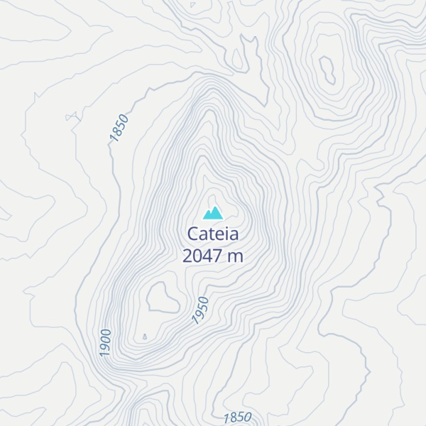 Map of Cateia