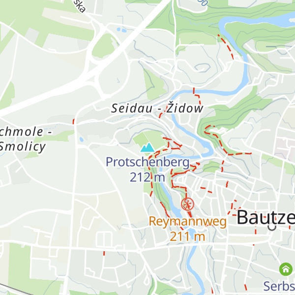 Map of Protschenberg