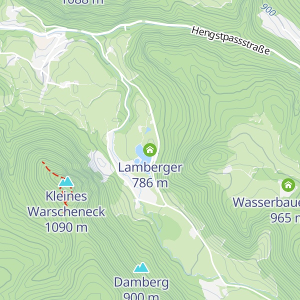Map of Lamberger