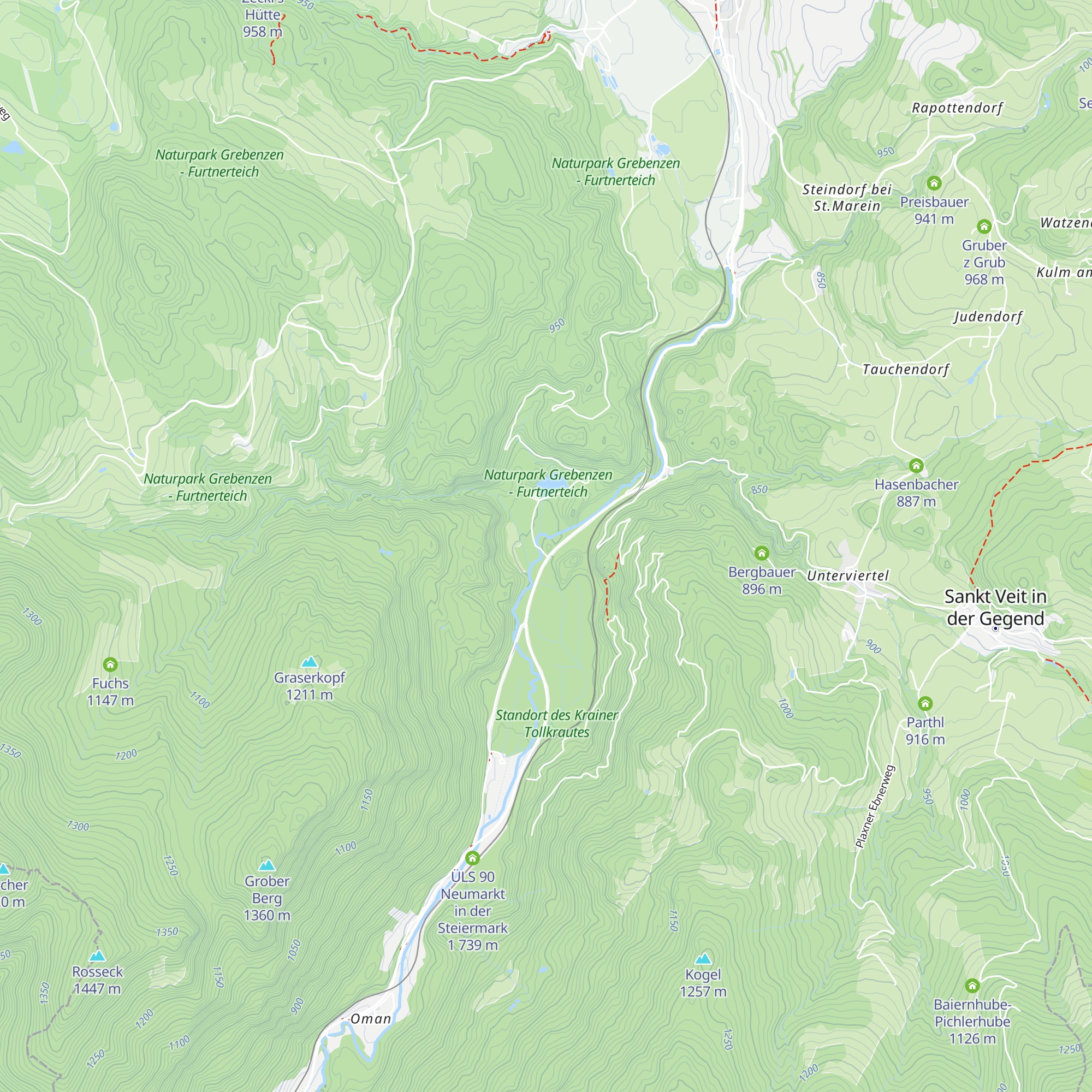 Berghof Villa map