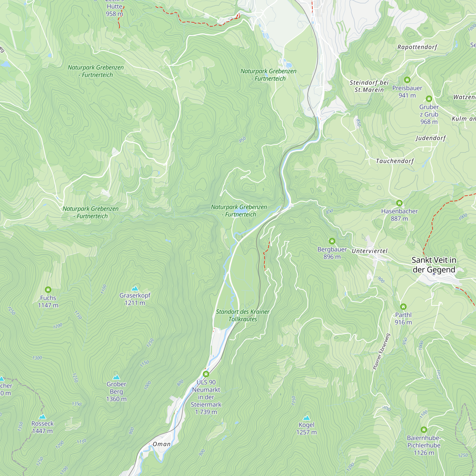 Berghof Villa map