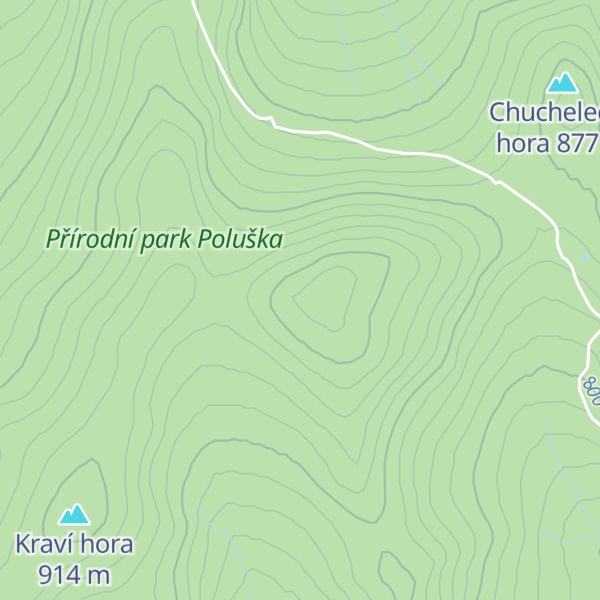 Map of Poluška