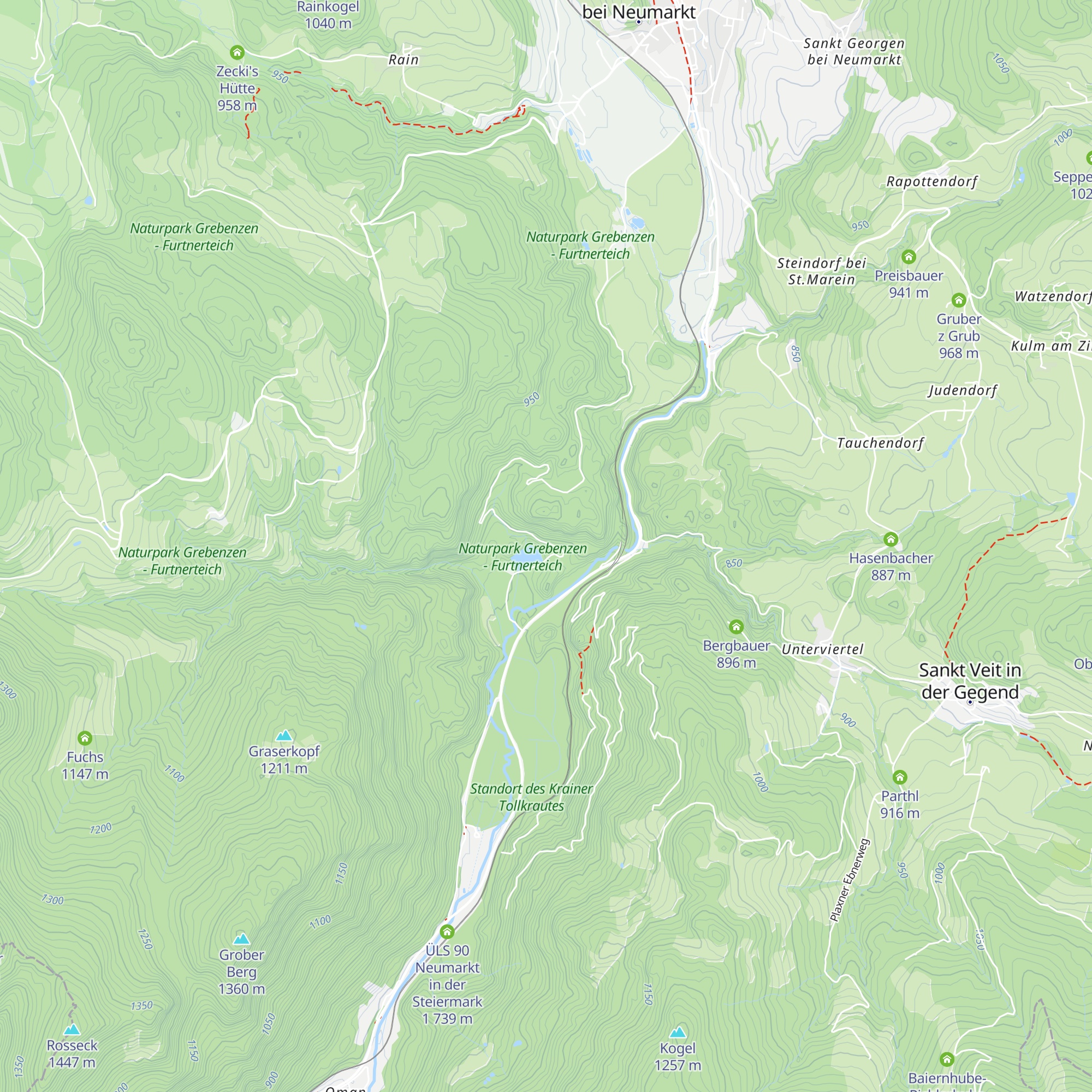 Hopfgartenhütte map