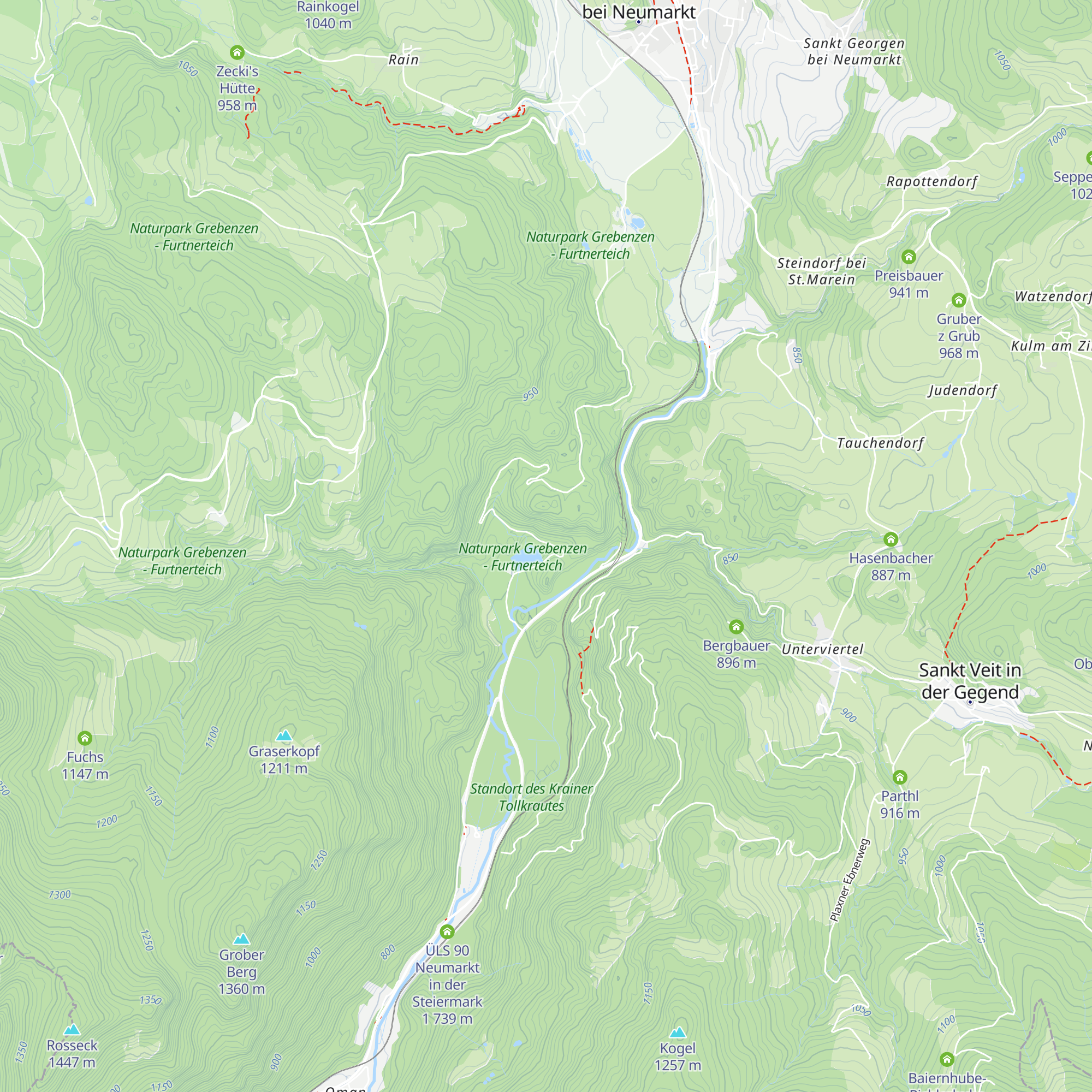 Hopfgartenhütte map