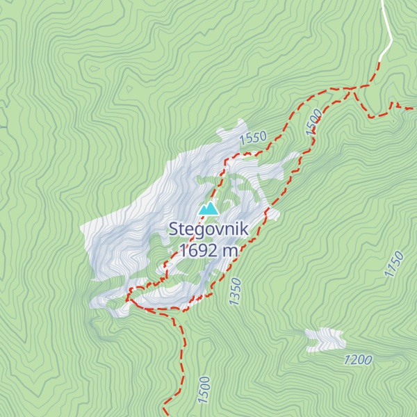 Map of Stegovnik
