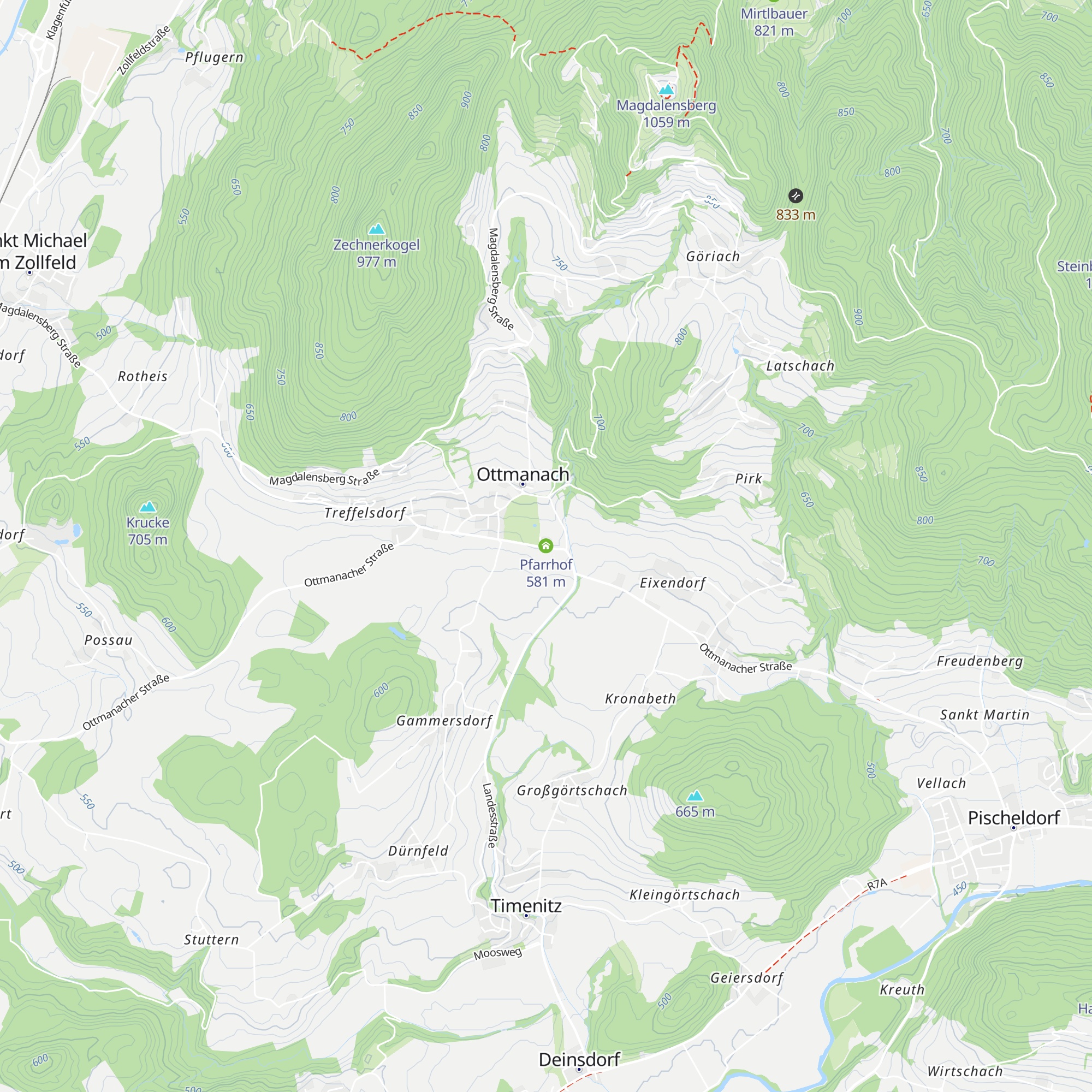 Pfarrhof map