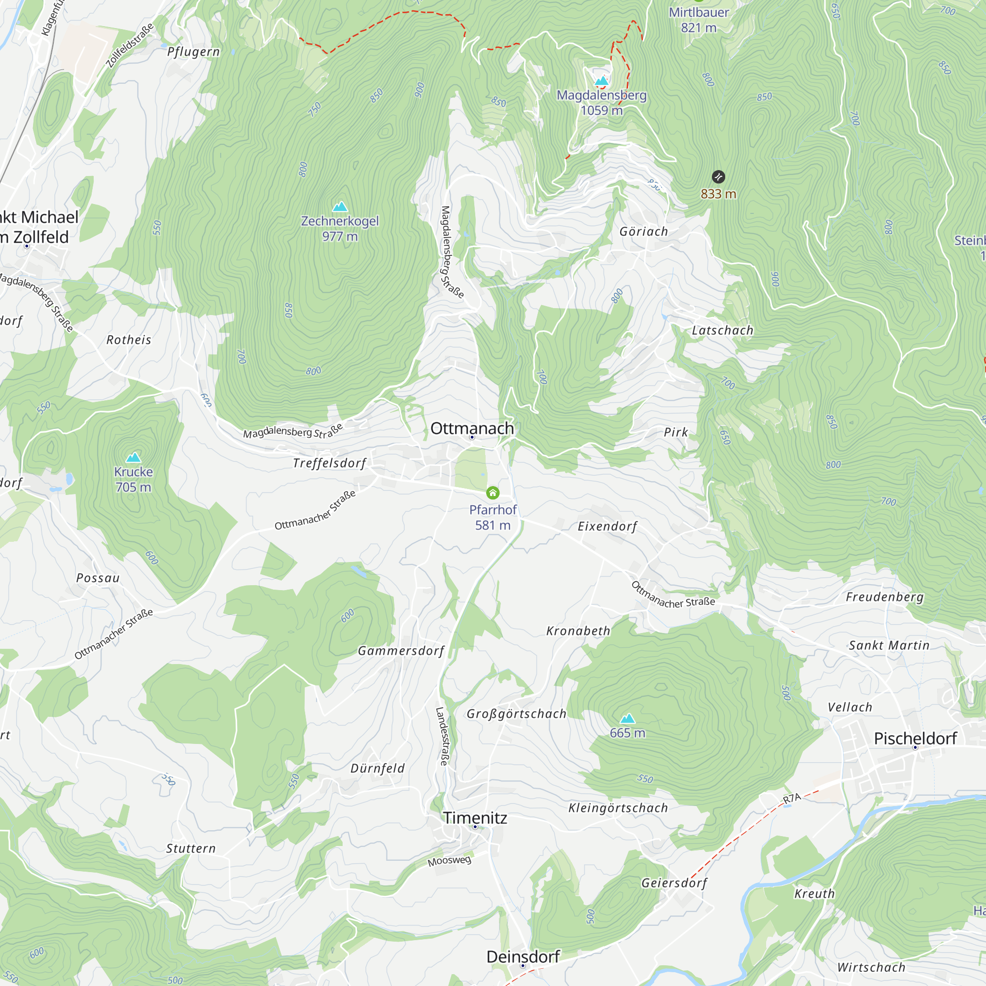Pfarrhof map