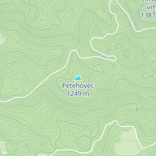 Map of Petehovec