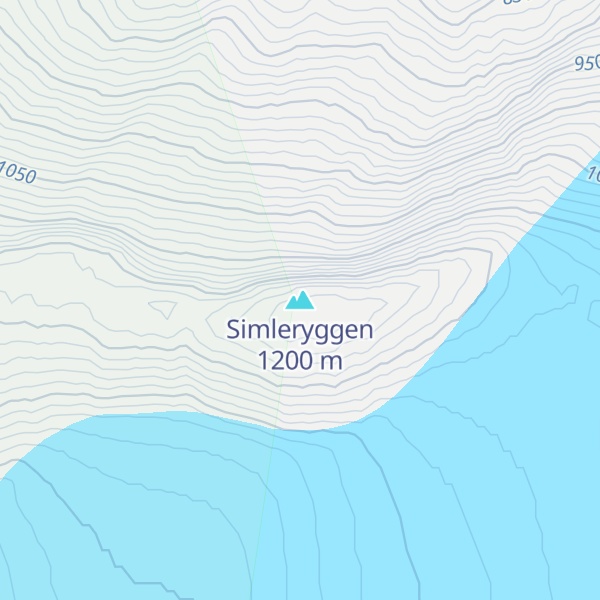 Map of Simleryggen
