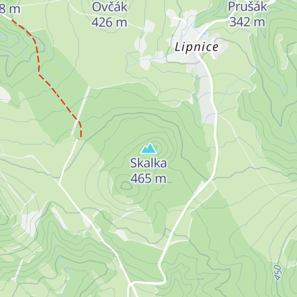 Map of Skalka