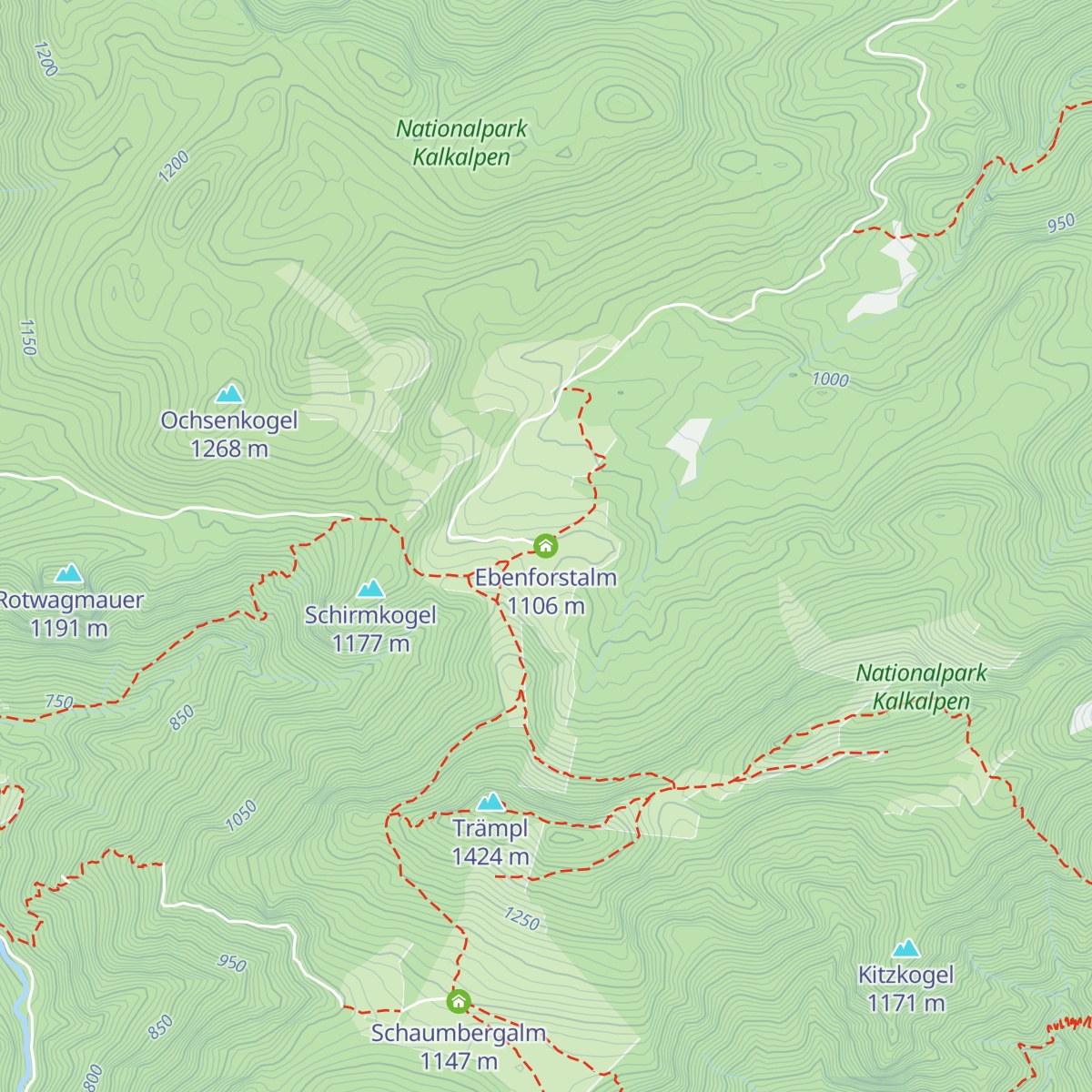 Ebenforstalm map