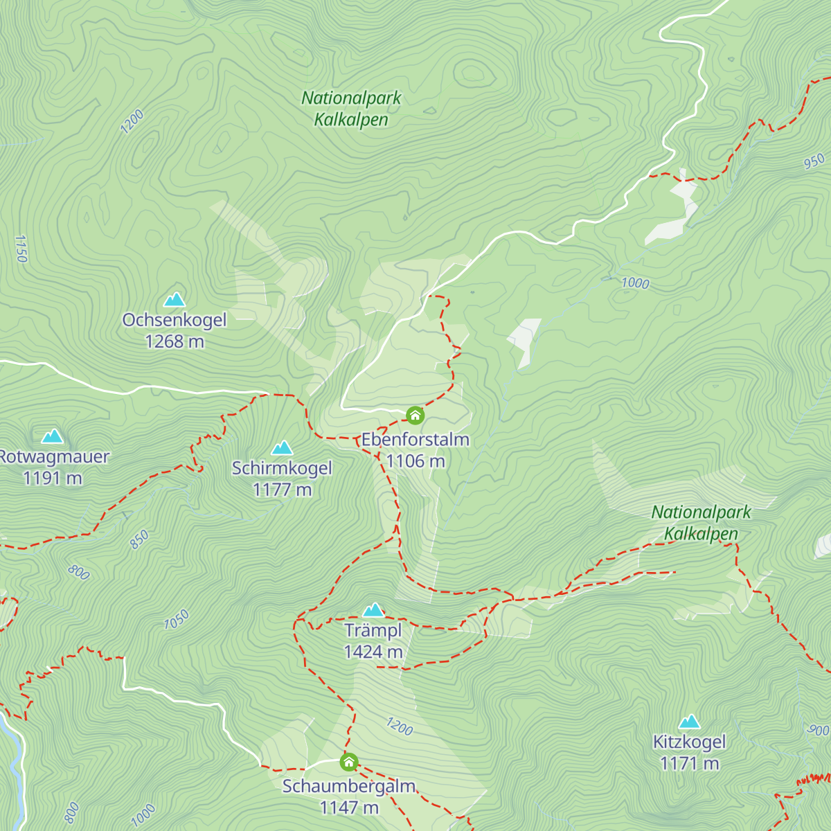 Ebenforstalm map