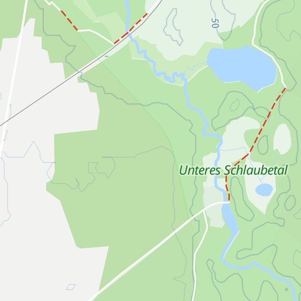 Map of Schlaubeberge