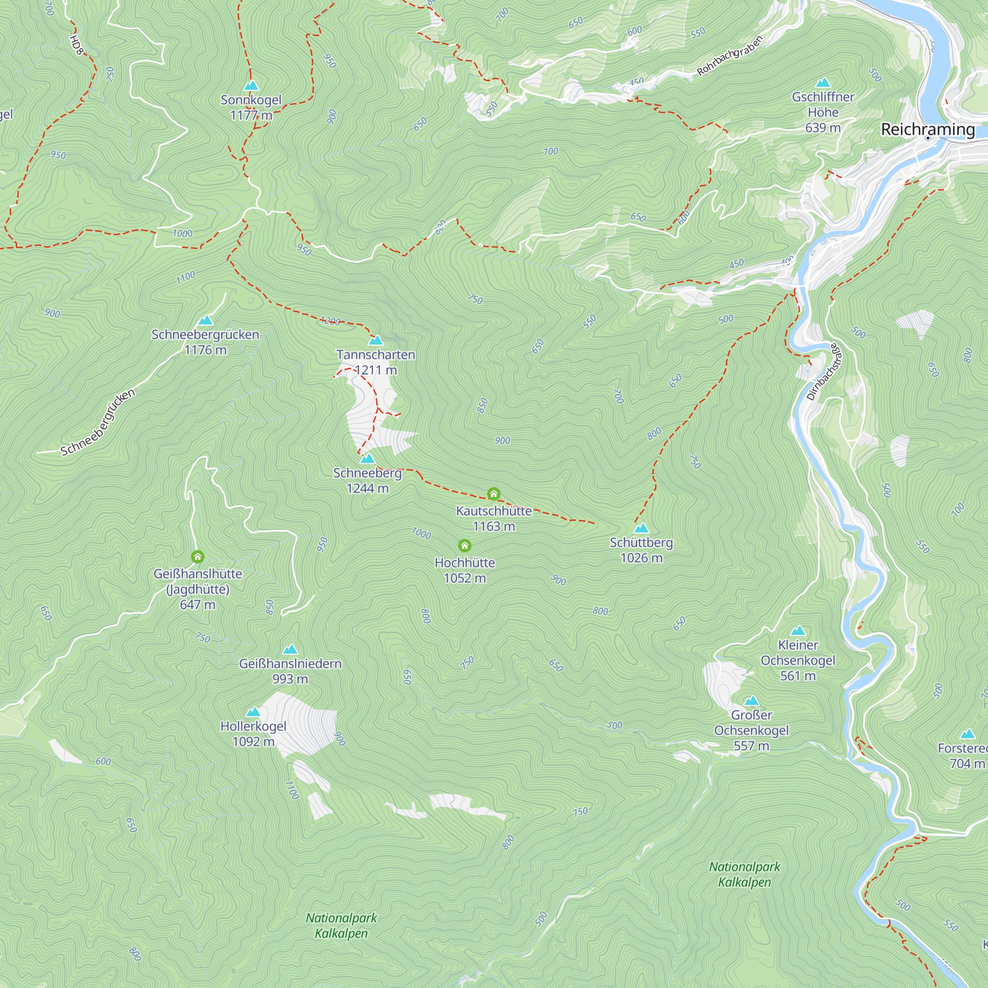 Kautschhütte map