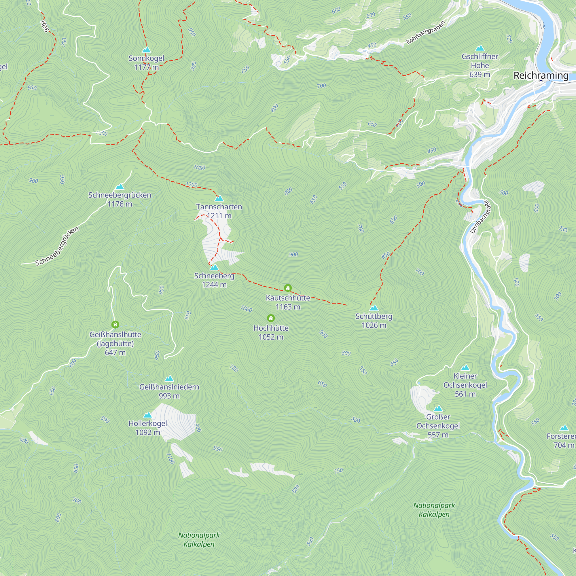 Kautschhütte map