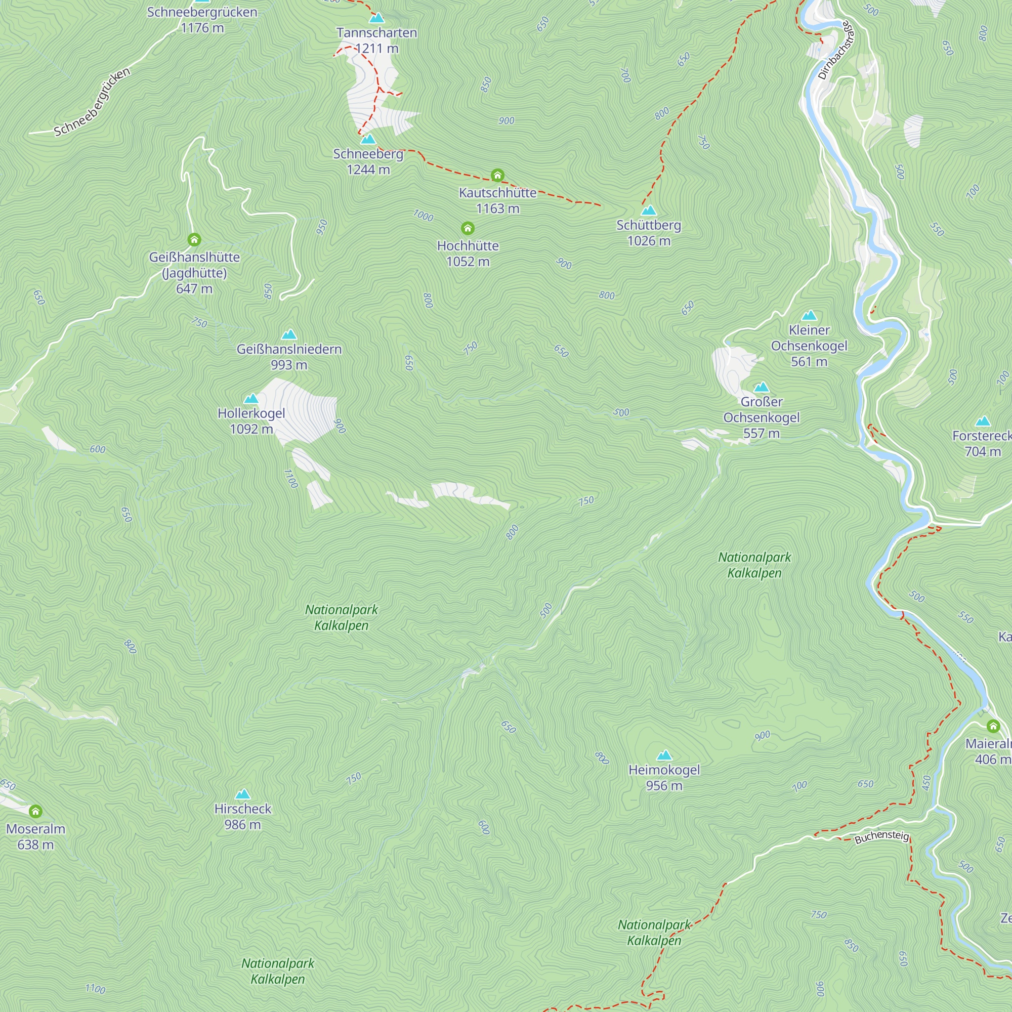 Mitterberghütte map