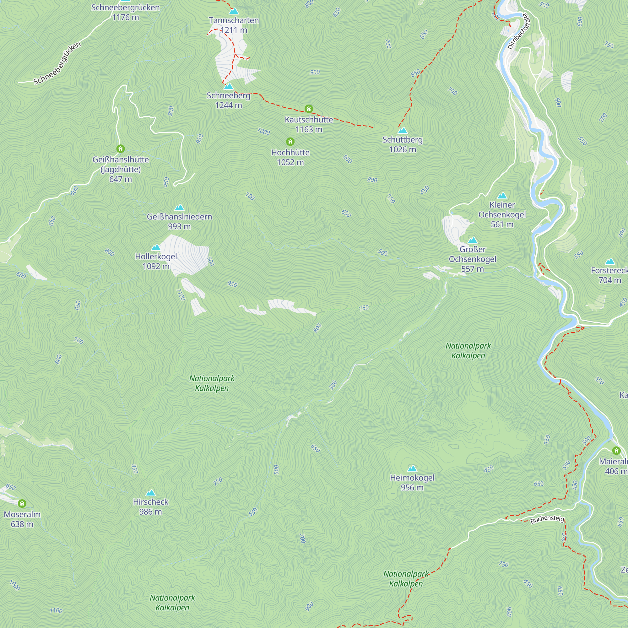 Mitterberghütte map