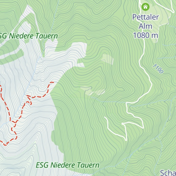 Map of Kirchbacheralm