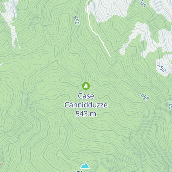 Map of Case Cannidduzze