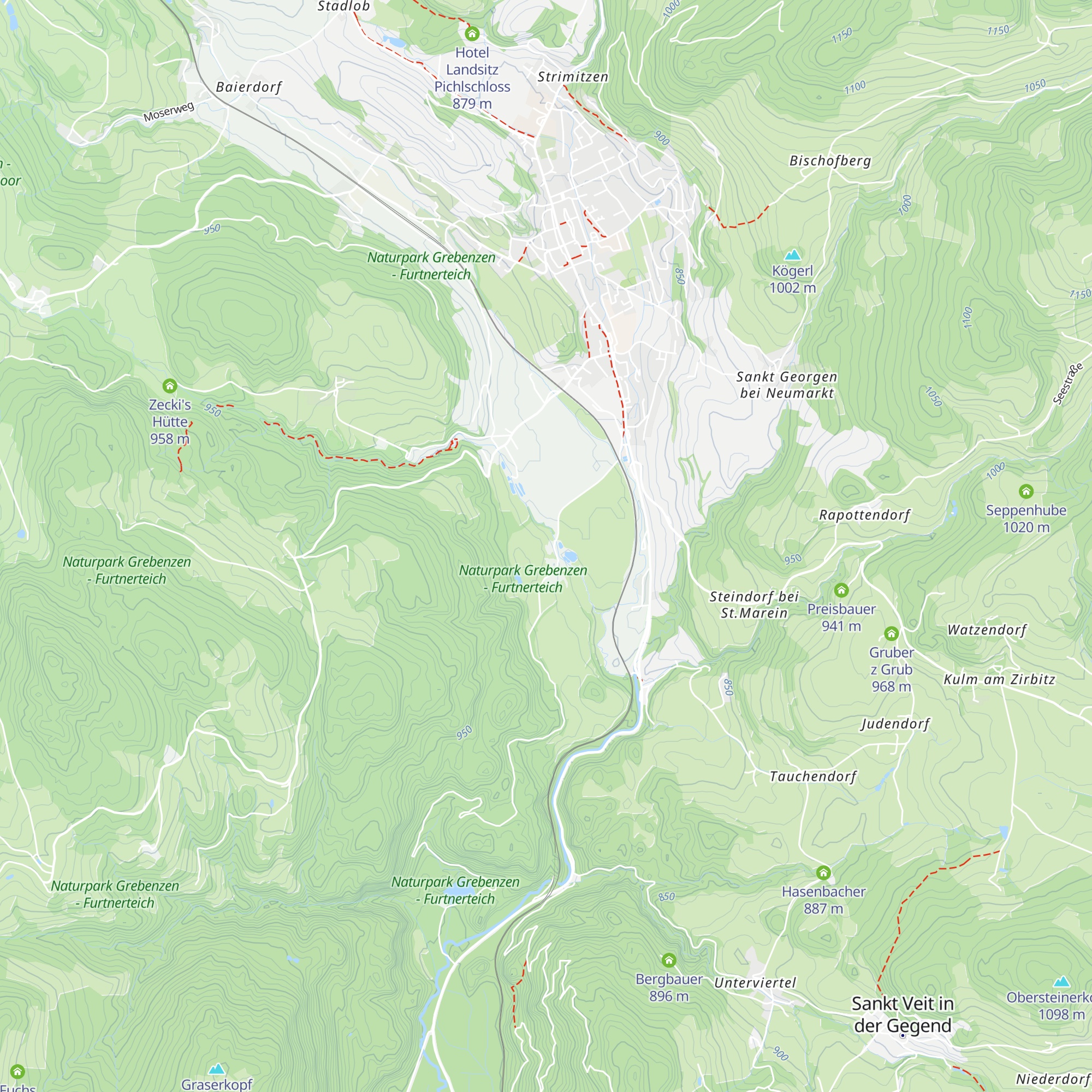 Brechelhütte map