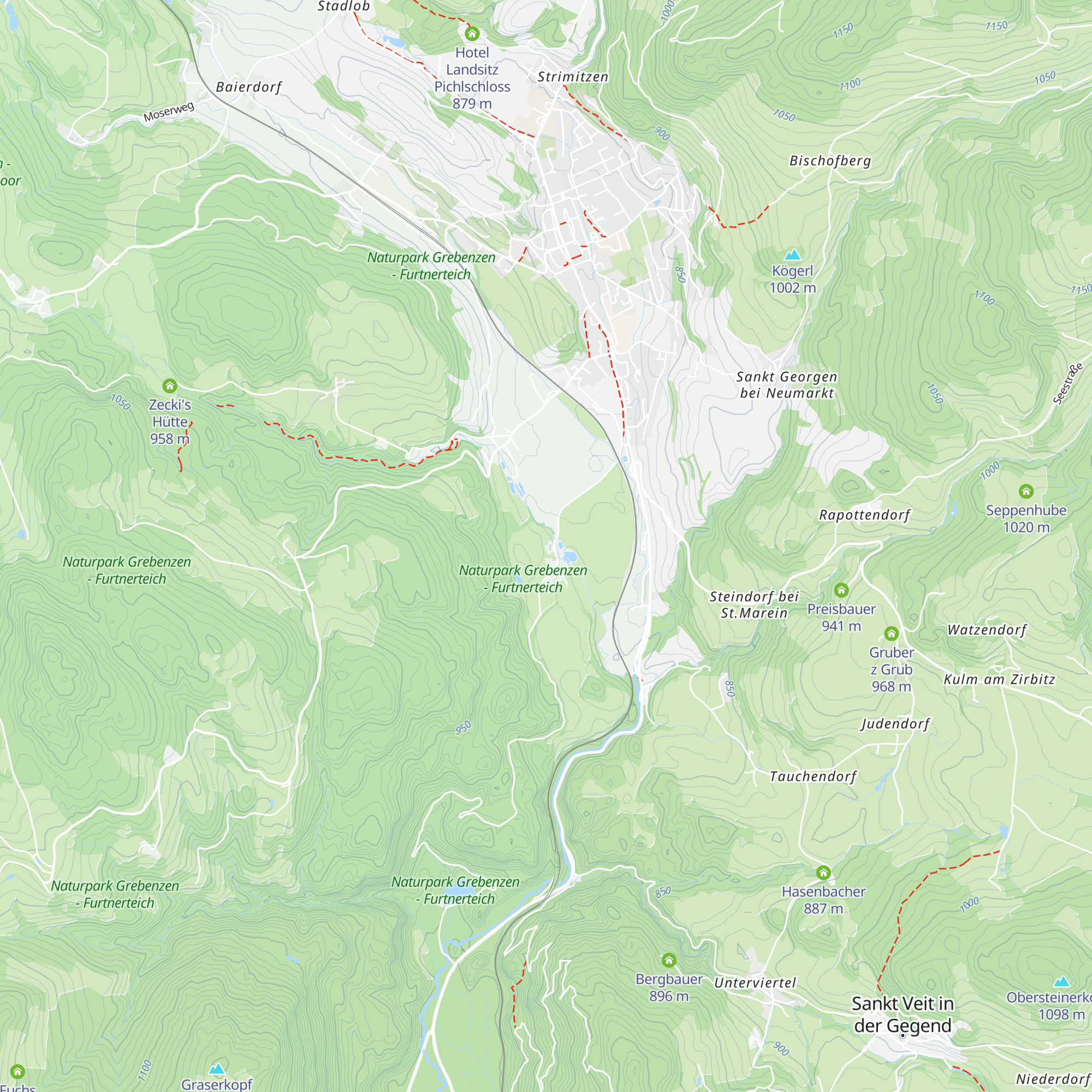 Brechelhütte map
